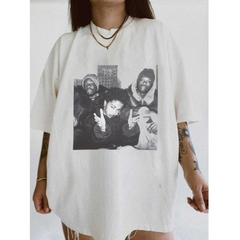 Fugees Lauryn Hill Retro Hip Hop Soul Music Fan Graphic T-Shirt